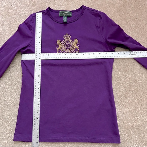 Ralph Lauren Lauren Active Vintage Long Sleeve Tee - Picture 5 of 7